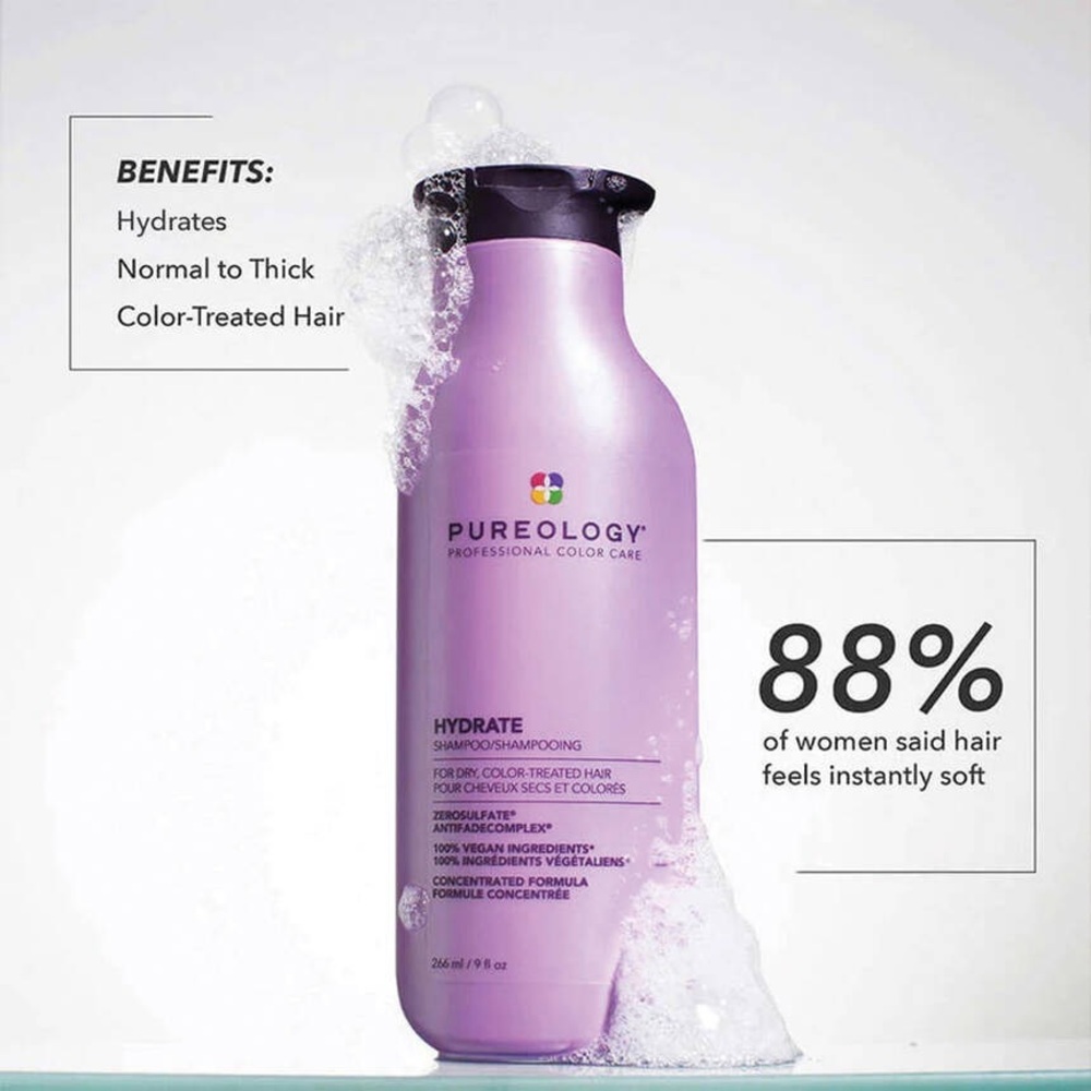 Pureology HYDRATE SUPERFOOD 4 Set for Dry Hair - Picture 4 of 10